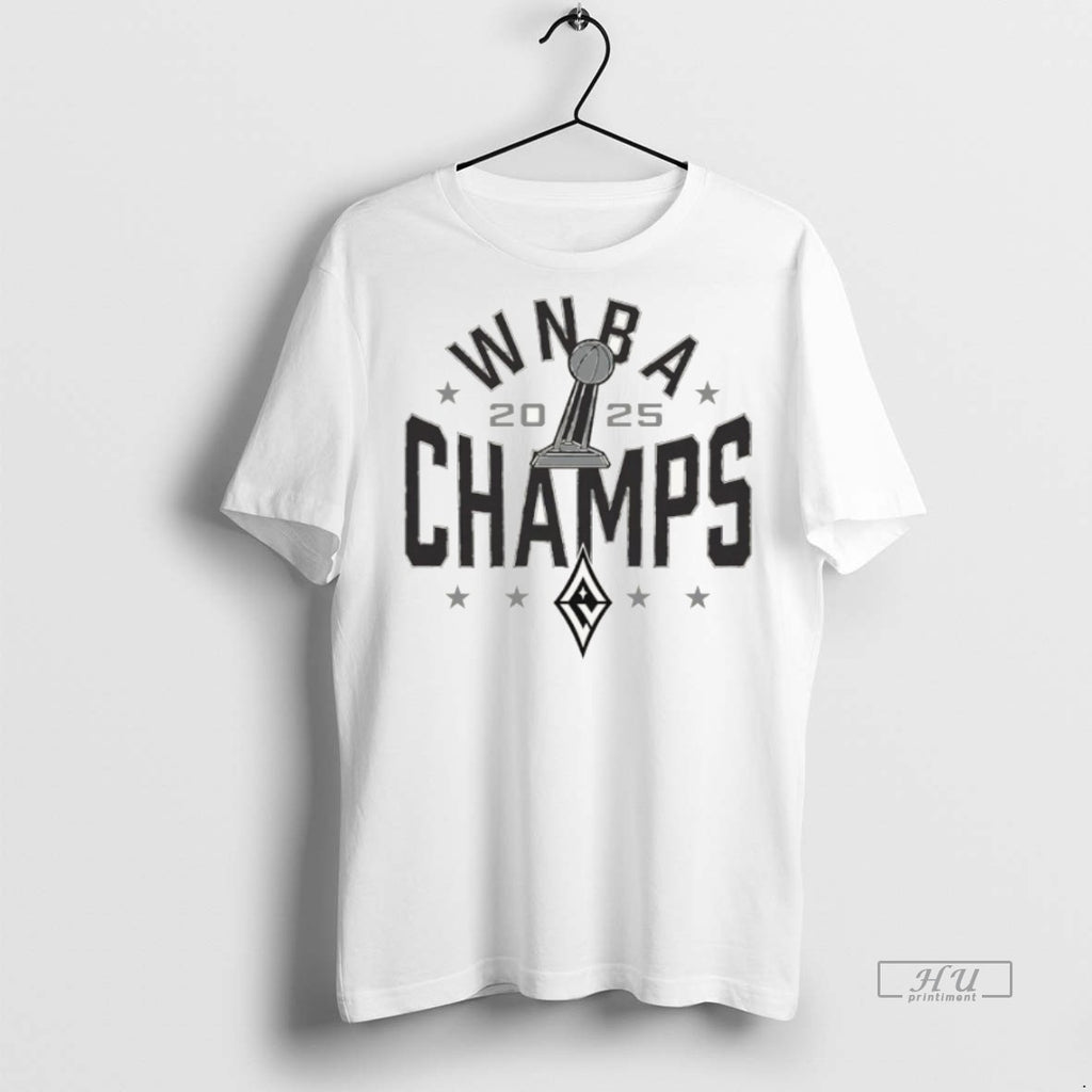 Viral 2025 Wnba Champs Las Vegas Aces Trophy Logo Tee Shirt Sweater