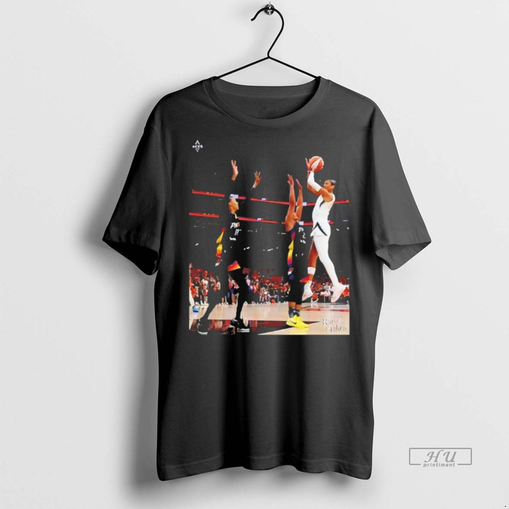 Viral Aja Wilson Hang It In The Louvre Tee Shirt Sweater