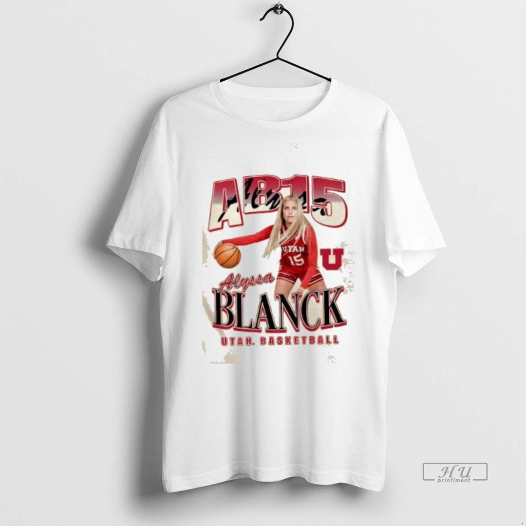 Viral Alyssa Blanck Utah Womens Basketball Graphic Tee Shirt Sweater