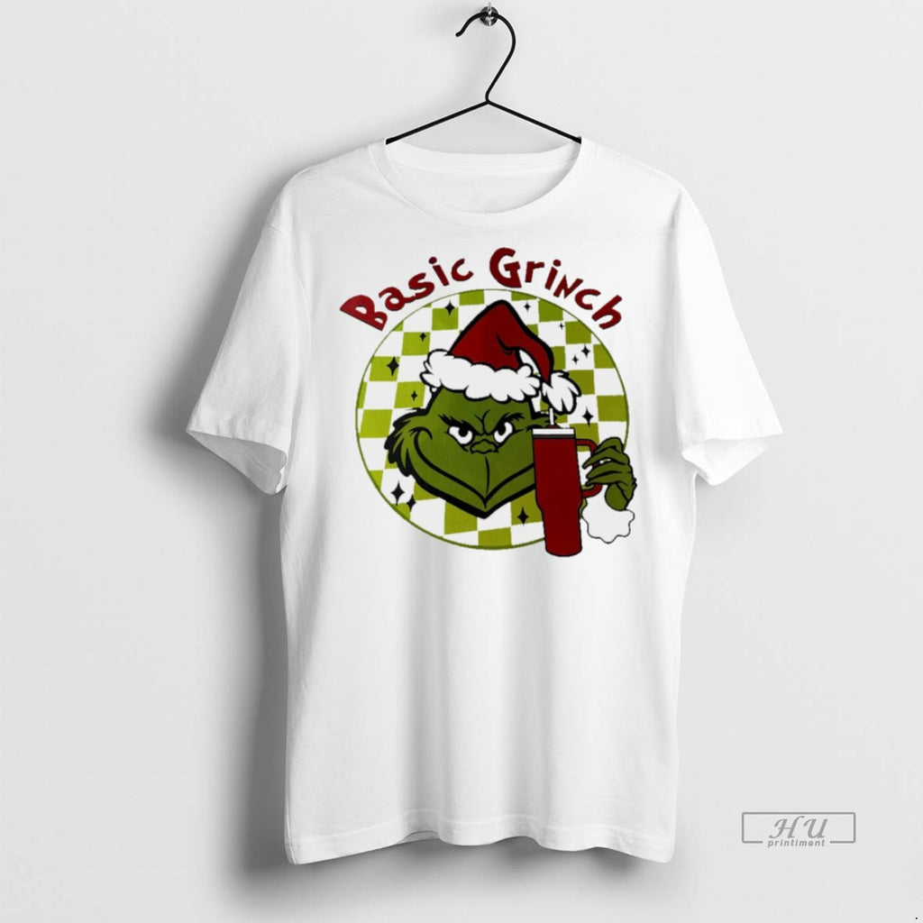 Viral Basic Grinch Christmas White Tee Shirt Sweater