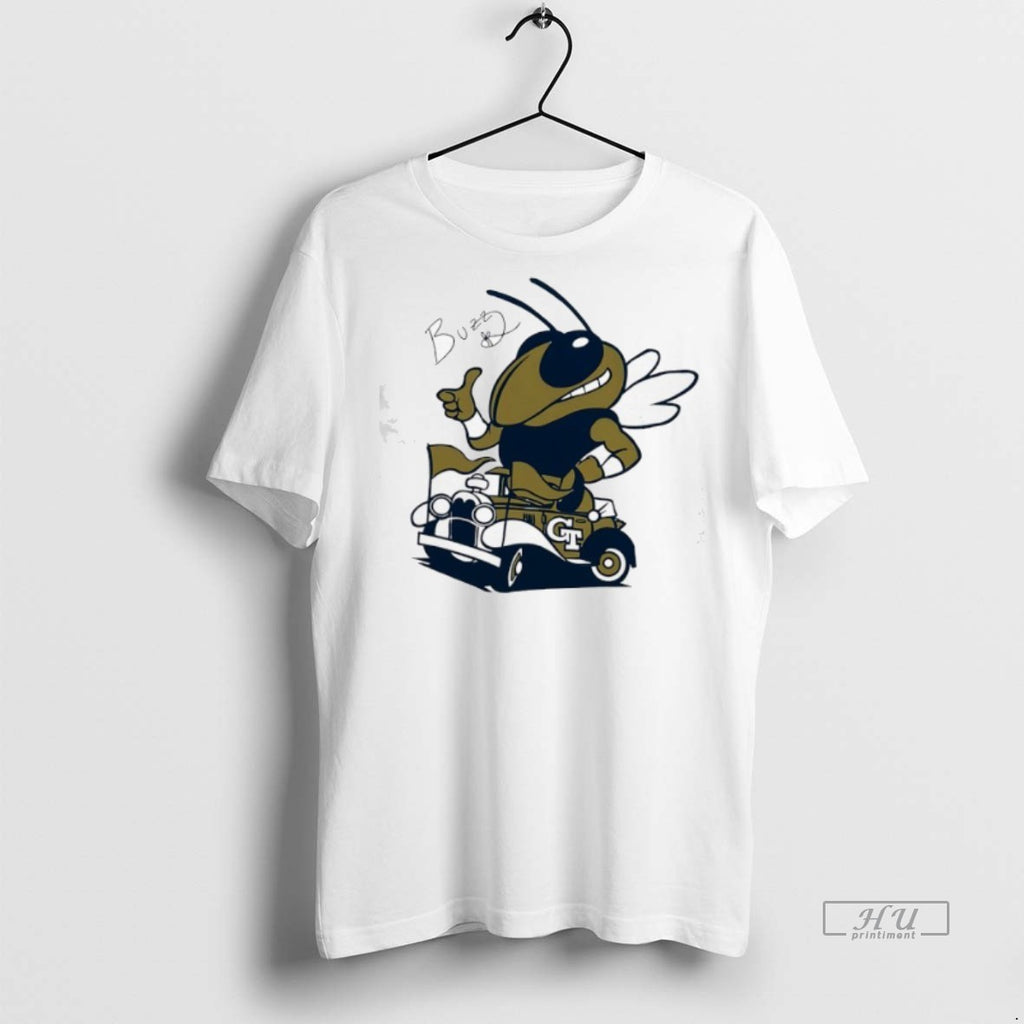 Viral Buzz Mascot Of Georgia Tech Yellow Jackets Tee Shirt Sweater