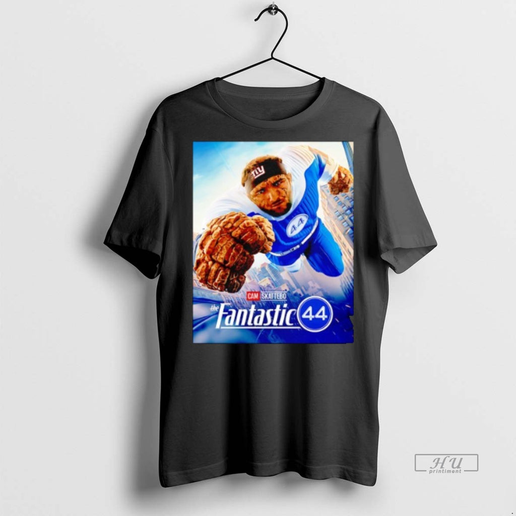 Viral Cam Skattebo The Fantastic 44 New York Giants Tee Shirt Sweater