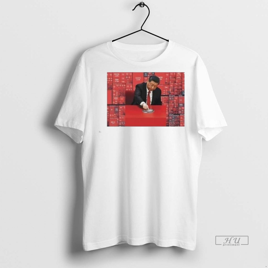 Viral Chaos Xi Jinping Photo Tee Shirt Sweater