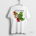 Viral Cindy Lou Who And The Grinch Its So Angry Christmas White Tee Shirt Sweater