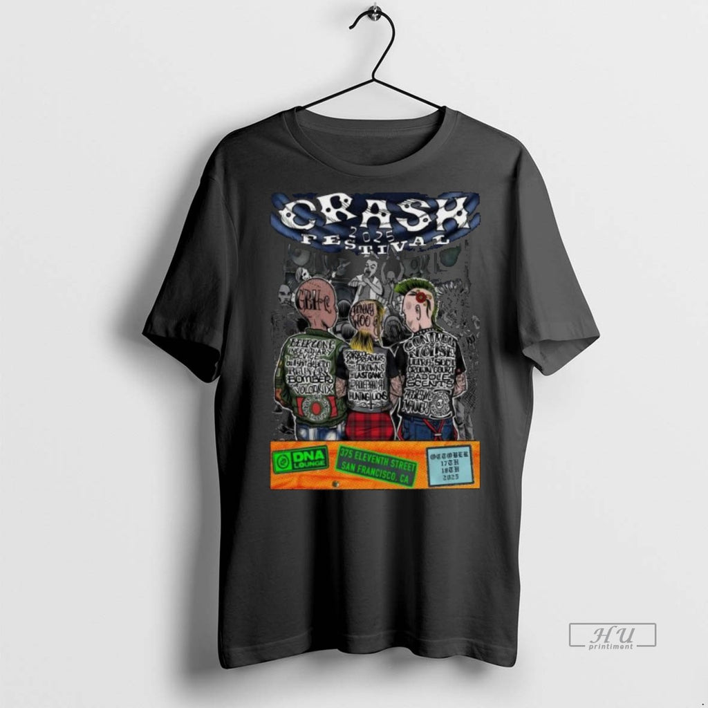 Viral Crash Festival October 17 18 2025 Dna Lounge In San Francisco Ca Long Sleve