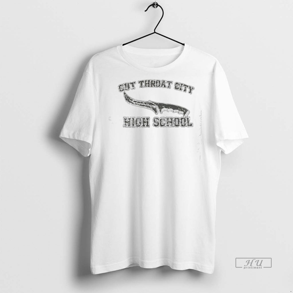 Viral Cut Throat City High School Tee Shirt Sweater