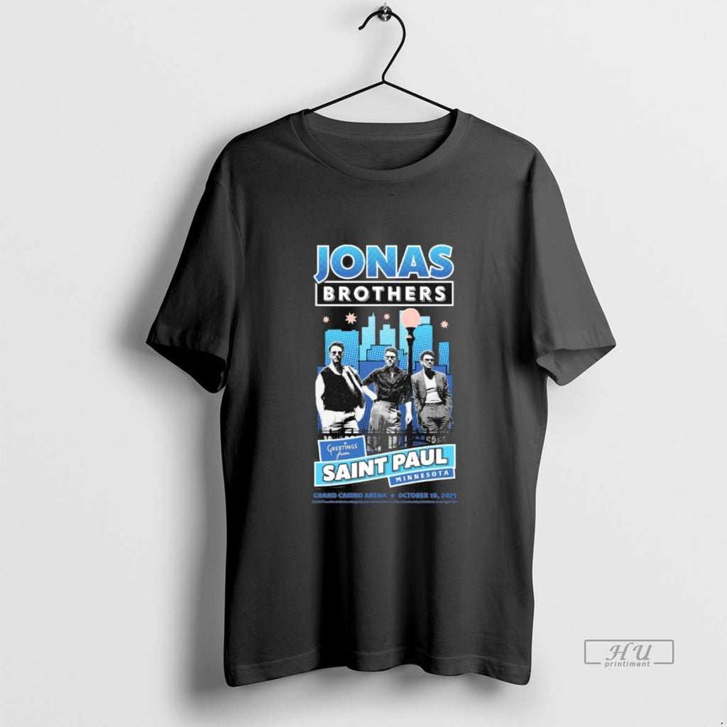Viral Design Jonas Brothers Setlist At Grand Casino Arena St Tee Shirt Sweater