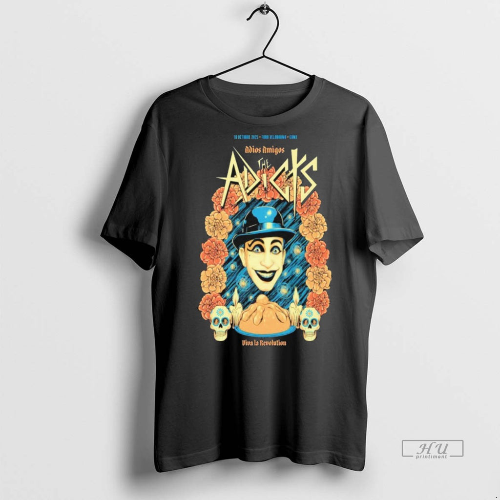 Viral Design The Adicts Oct 10 2025 Carpa Velodromo Ciudad De Mexico Tee Shirt Sweater