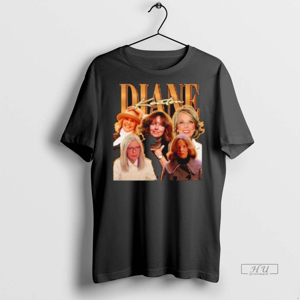 Viral Diane Keaton Rest In Peace Graphic Tee Shirt Sweater
