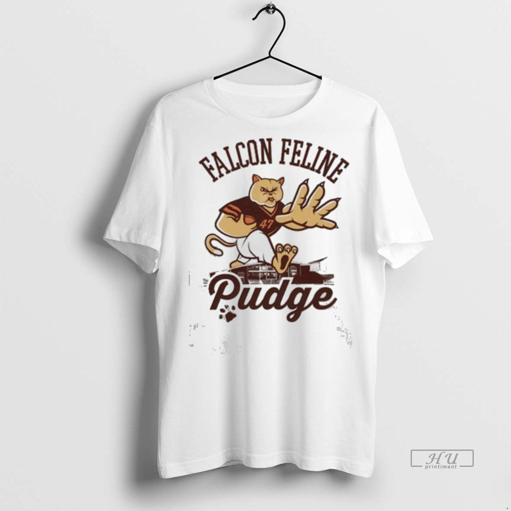 Viral Falcon Feline Pudge The Cat Bowling Green Tee Shirt Sweater
