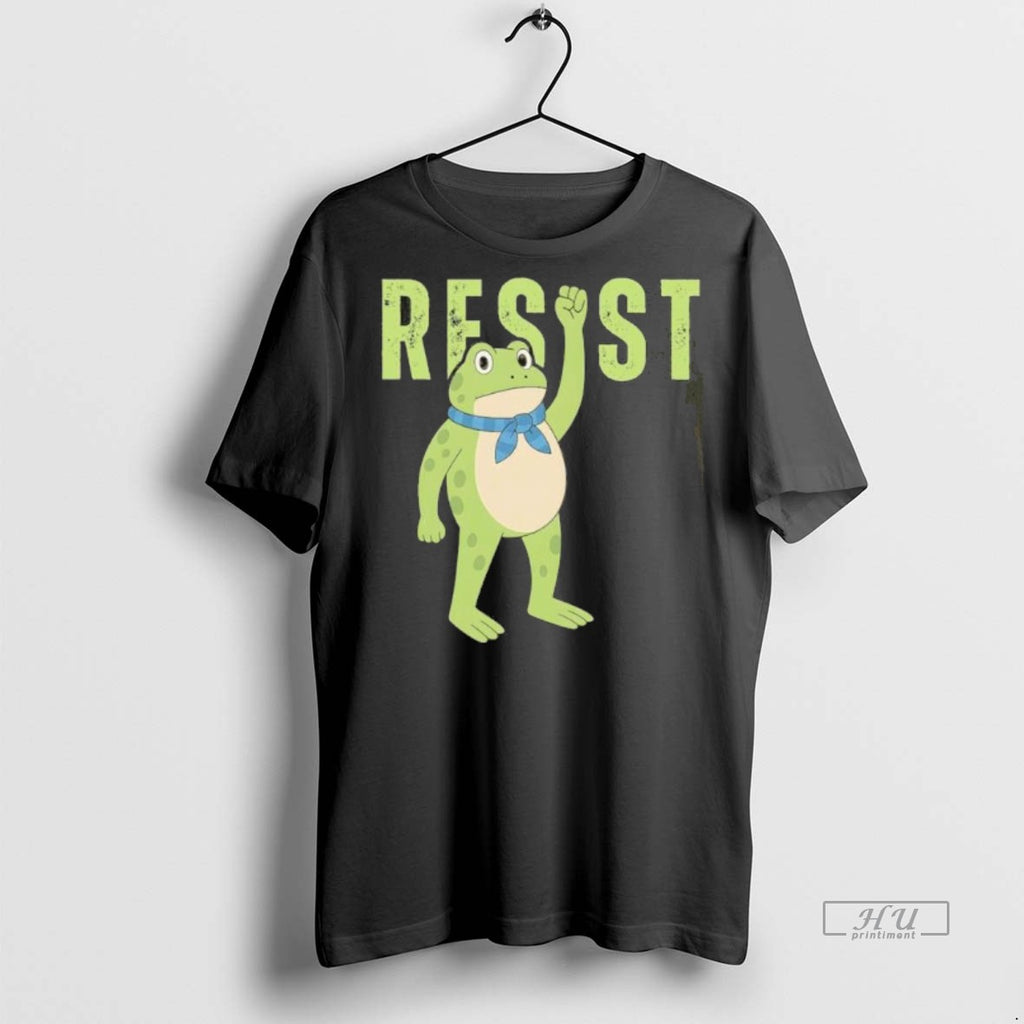 Viral Fight Portland Frog Protest Resist Tee Shirt Sweater