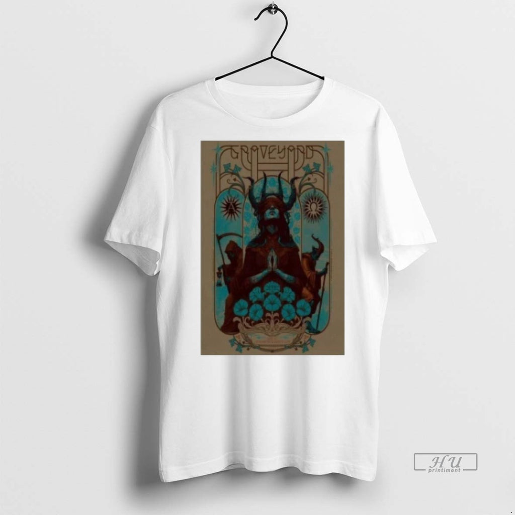 Viral Graveyard Oct 11 2025 Backstage Munich Germany Tee Shirt Sweater