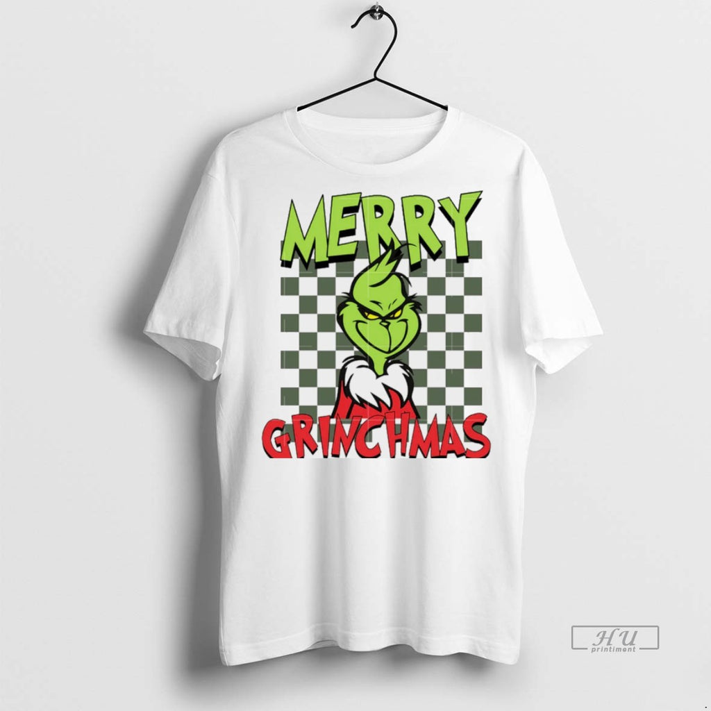 Viral Grinch Merry Grinchmas Christmas White Tee Shirt Sweater