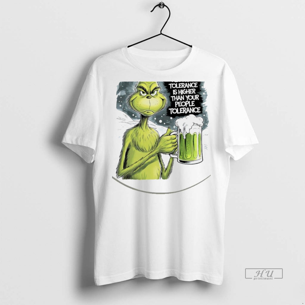 Viral Grinch Usps The Real Santa White Tee Shirt Sweater