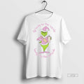 Viral Grinch On The Inside Bougie On The Outside White Tee Shirt Sweater