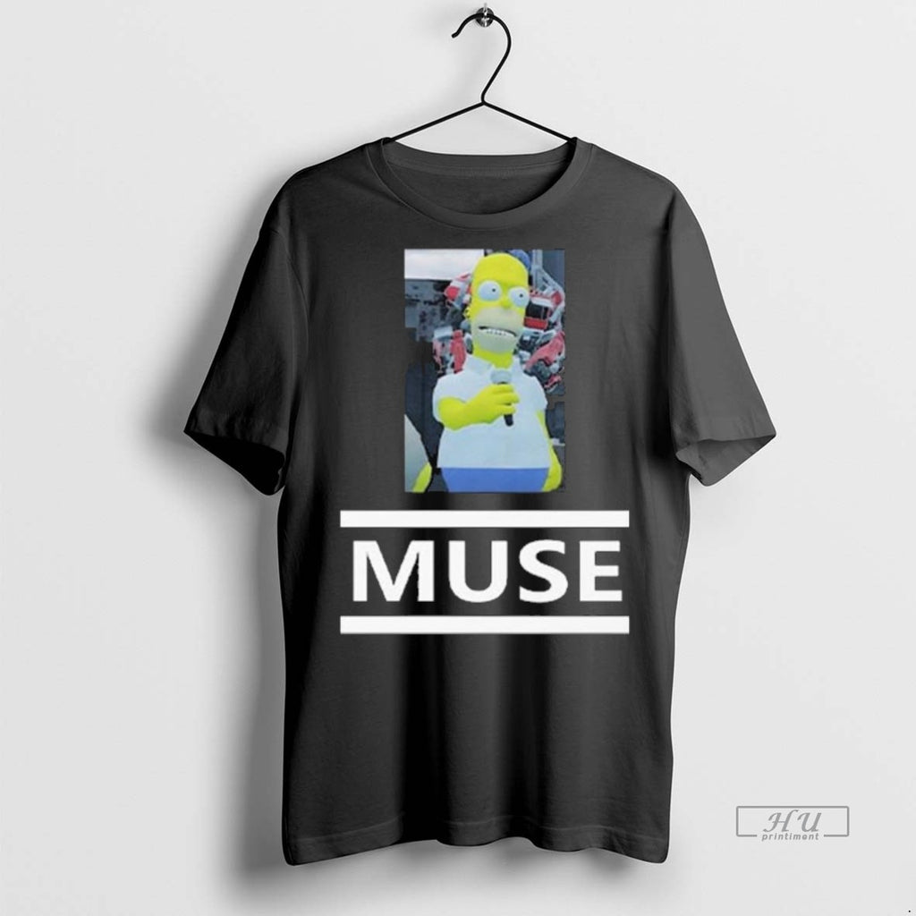 Viral Homer Simpson Muse Long Sleve Tee Shirt Sweater
