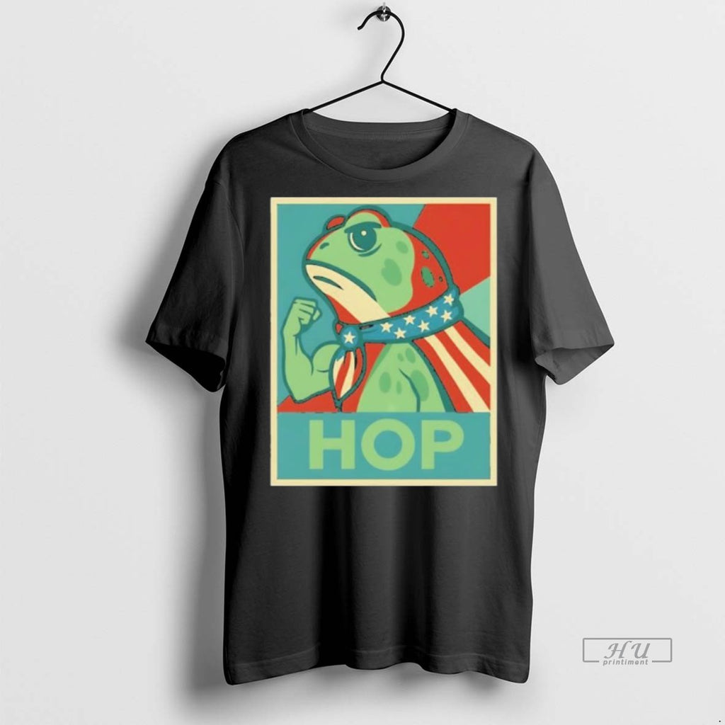 Viral Hop Protest Portland Frog Tee Shirt Sweater