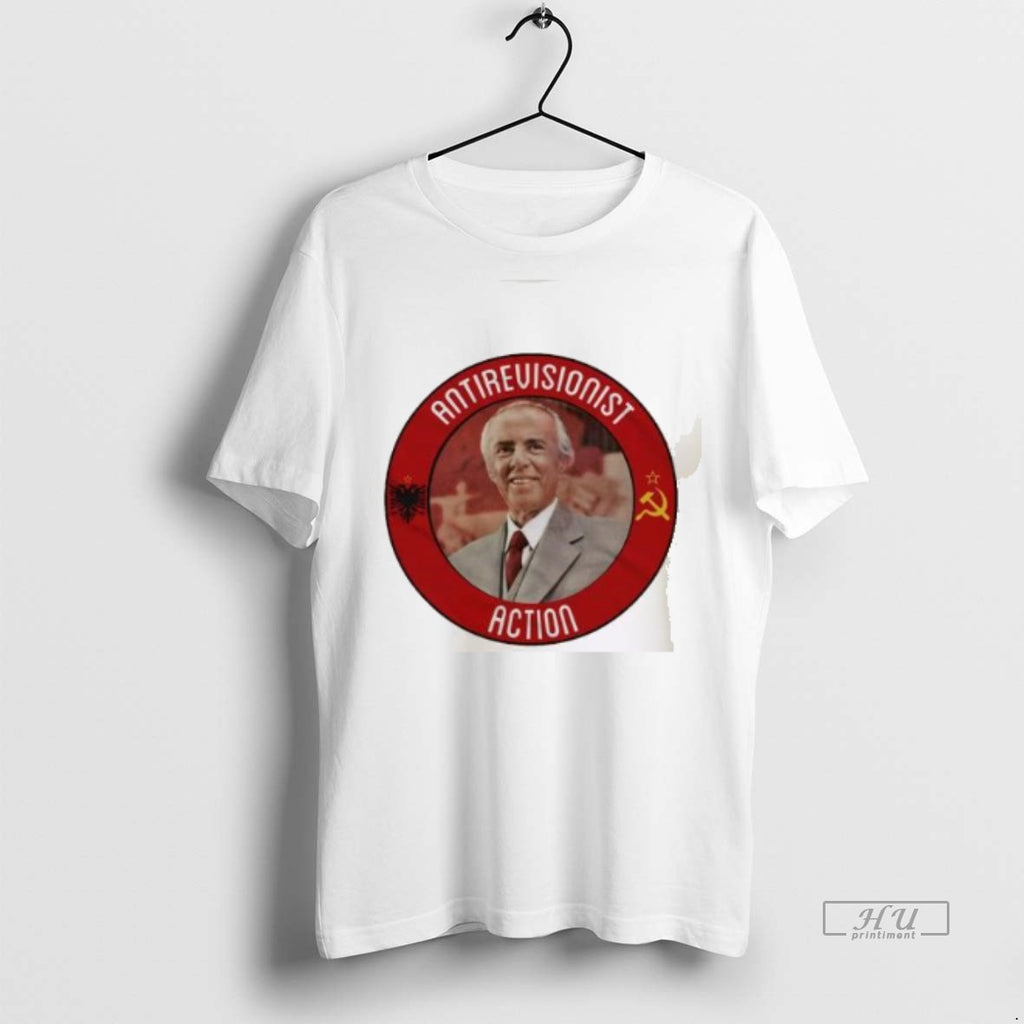 Viral Hoxha Antirevisionist Action Tee Shirt Sweater