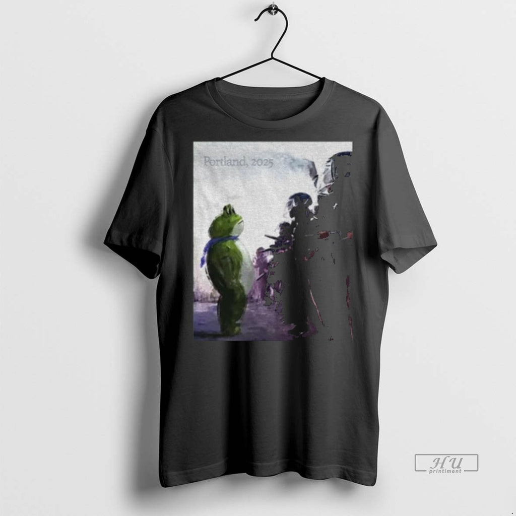 Viral I Stand With Frog Portland Resist Frog Tee Shirt Sweater
