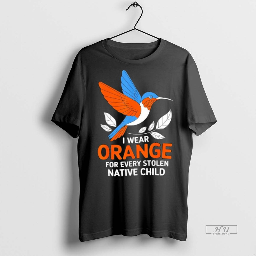 Viral I Wear Orange For Every Native Child Awareness Bird Tee Shirt Sweater