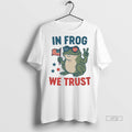 Viral In Frog We Trust Portland Frog Tee Shirt Sweater