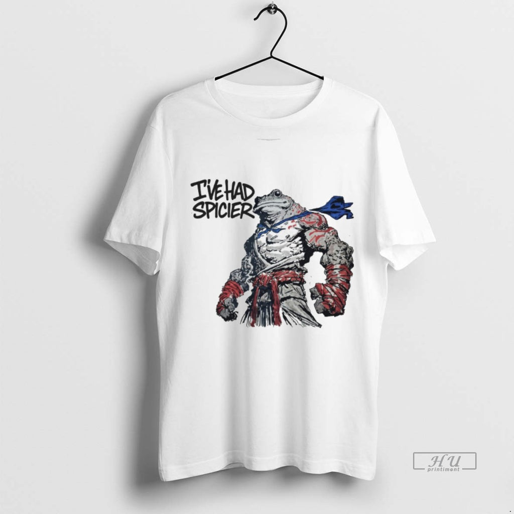 Viral Ive Had Spicier Portland Frog Tee Shirt Sweater