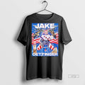 Viral Jake Oettinger American Flag Eagle Fireworks Patriotic Tee Shirt Sweater