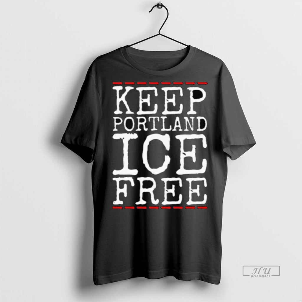 Viral Keep Portland Ice Free Abolish Ice Anti Fascist Long Sleve Tee Shirt Sweater