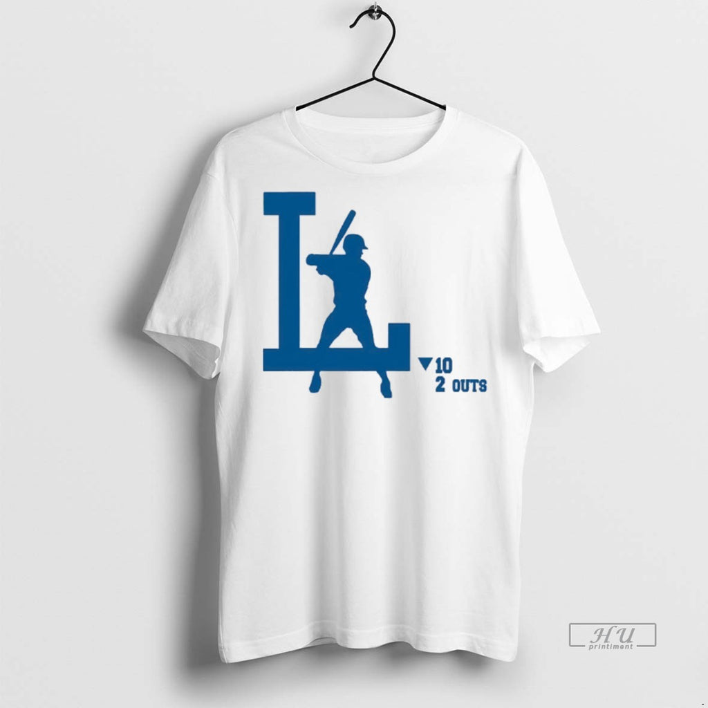 Viral La Baseball 10 2 Outs Tee Shirt Sweater