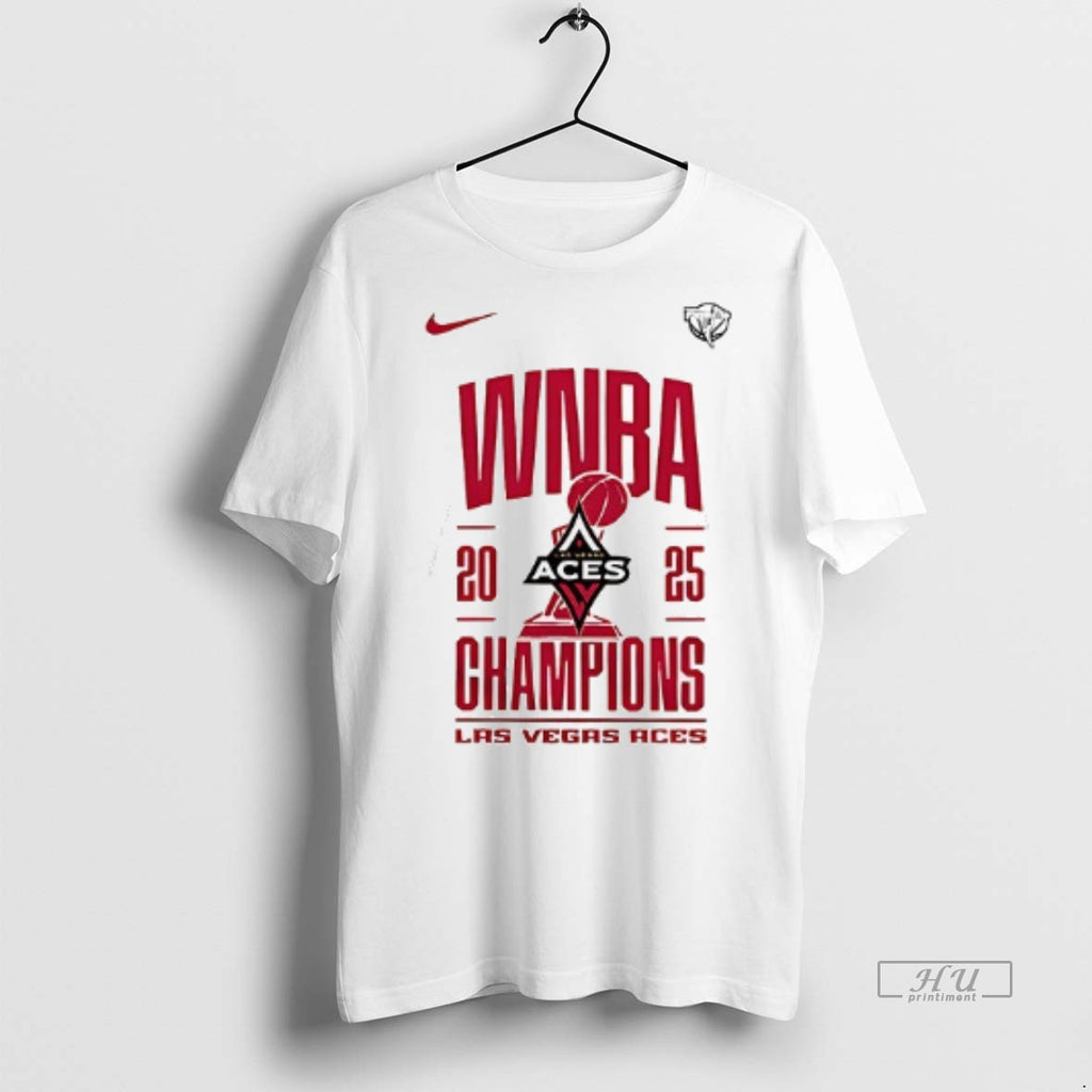 Viral Las Vegas Aces 2025 Wnba Champions Trophy Team Signature Double Sided Tee Shirt Sweater