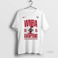Viral Las Vegas Aces 2025 Wnba Champions Trophy Team Signature Double Sided Tee Shirt Sweater