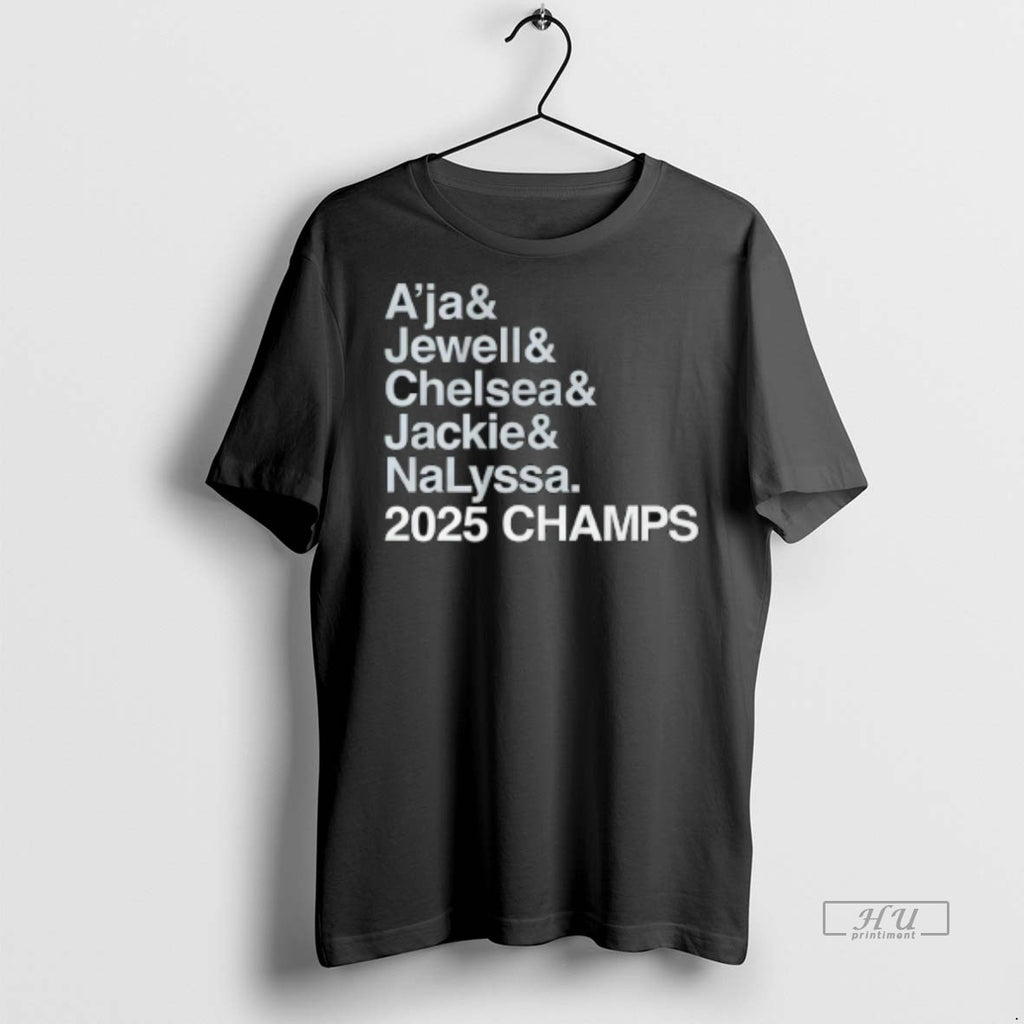 Viral Las Vegas Aces Aja And Jewell And Chelsea And Jackie And Nalyssa 2025 Champs