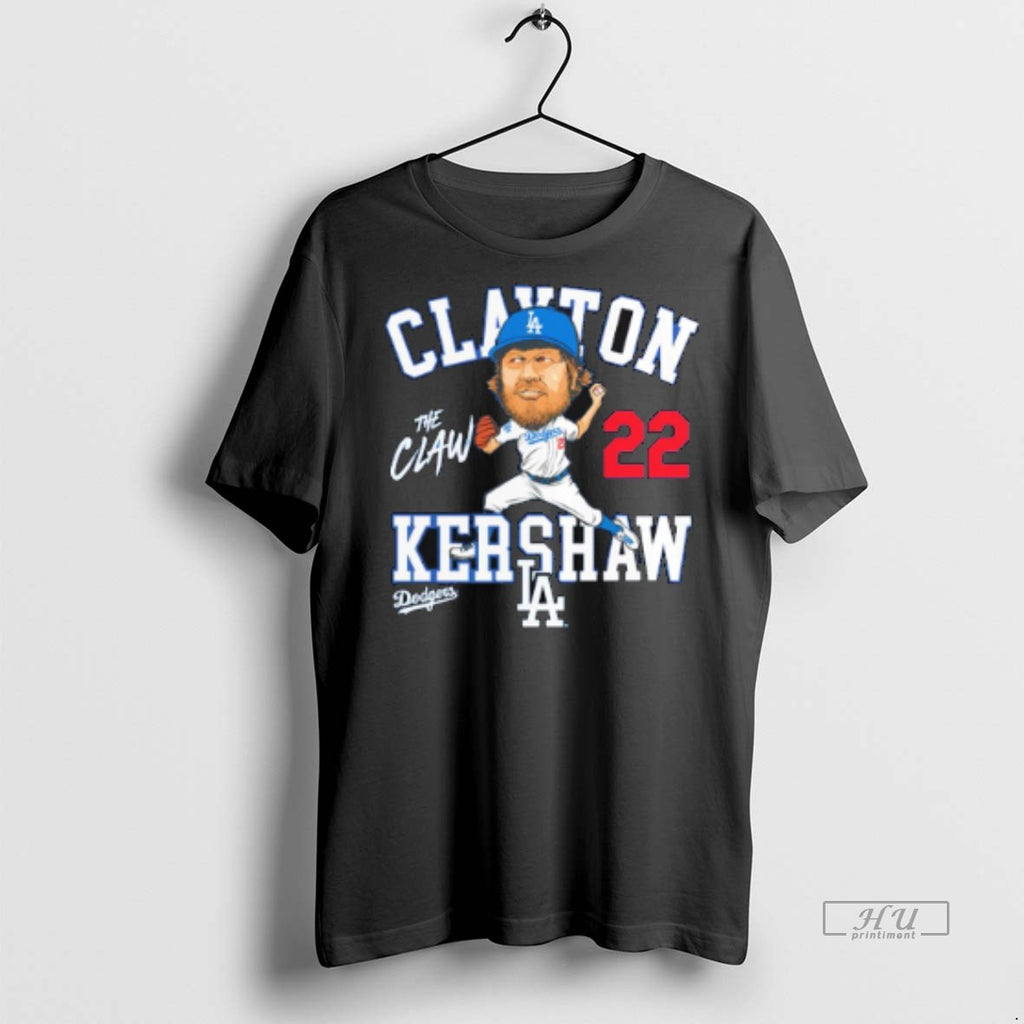 Viral Los Angeles Dodgers Clayton Kershaw The Claw Caricature Tee Shirt Sweater