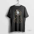 Viral Los Angeles Dodgers Nlcs Champions 2025 Signatures Tee Shirt Sweater
