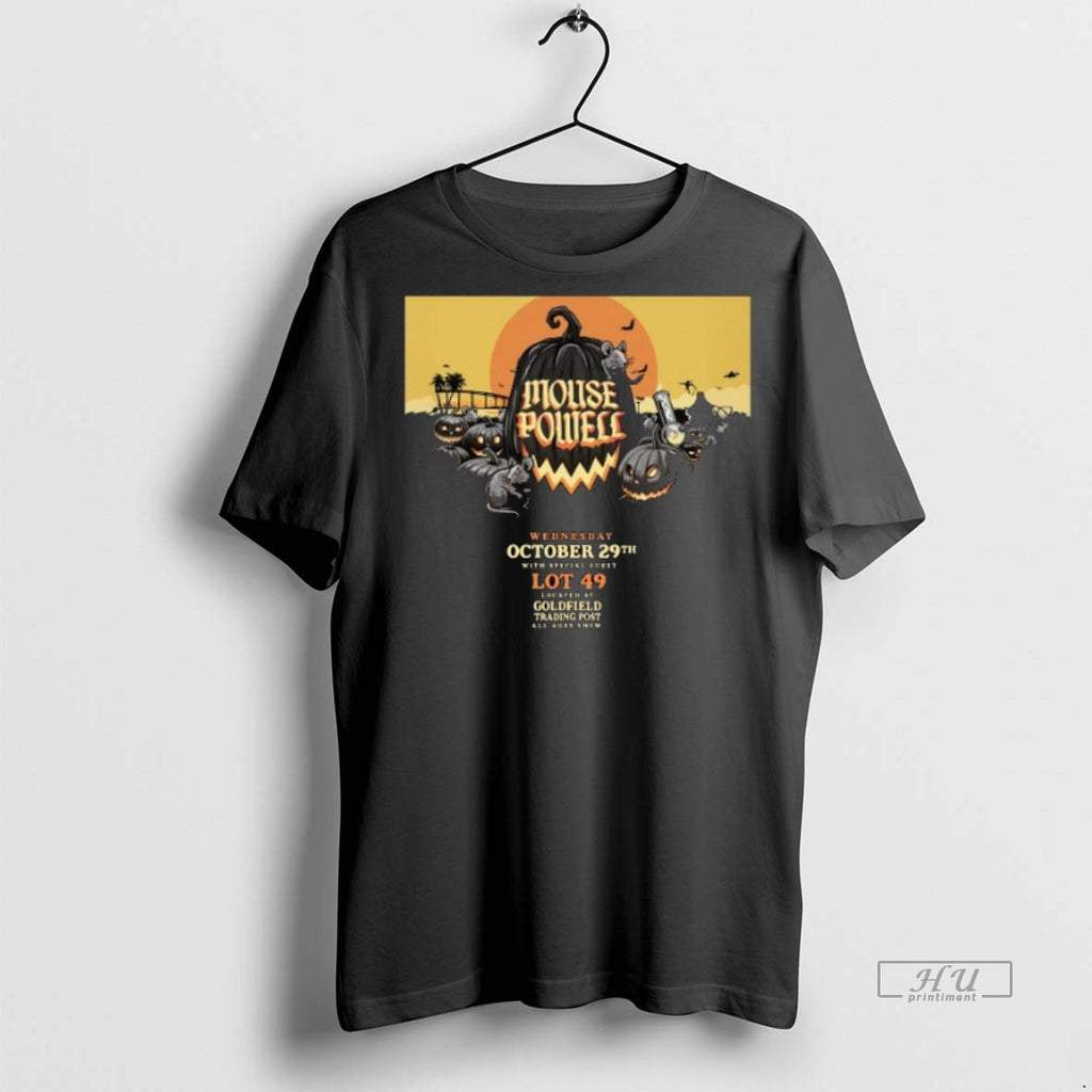 Viral Mouse Powell Oct 29 2025 Sacramento Tour Halloween Tee Shirt Sweater