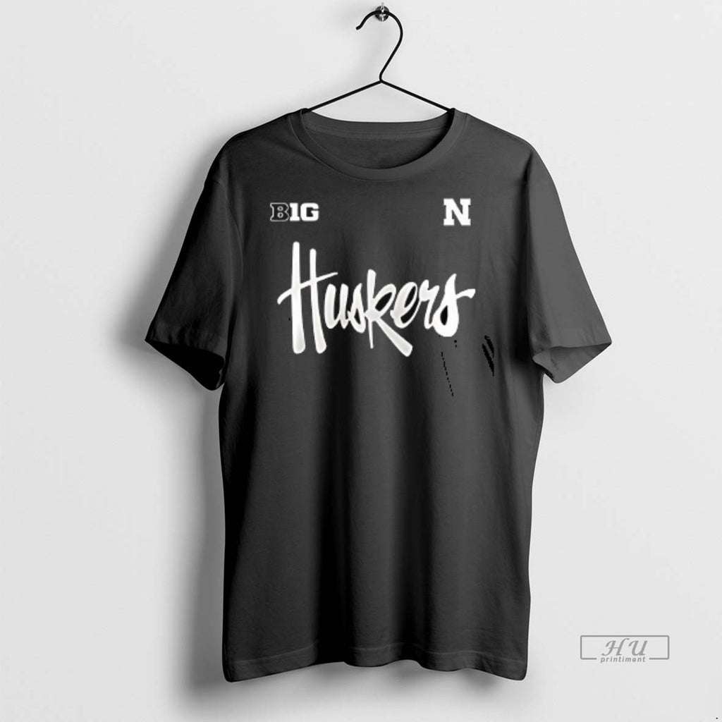 Viral Nebraska Cornhuskers Football Logo Double Sided Tee Shirt Sweater