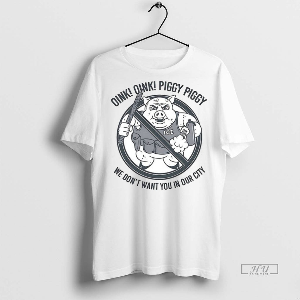 Viral Oink Oink Piggy Piggy We Dont Want You In Our City Ceramic Ceramic And