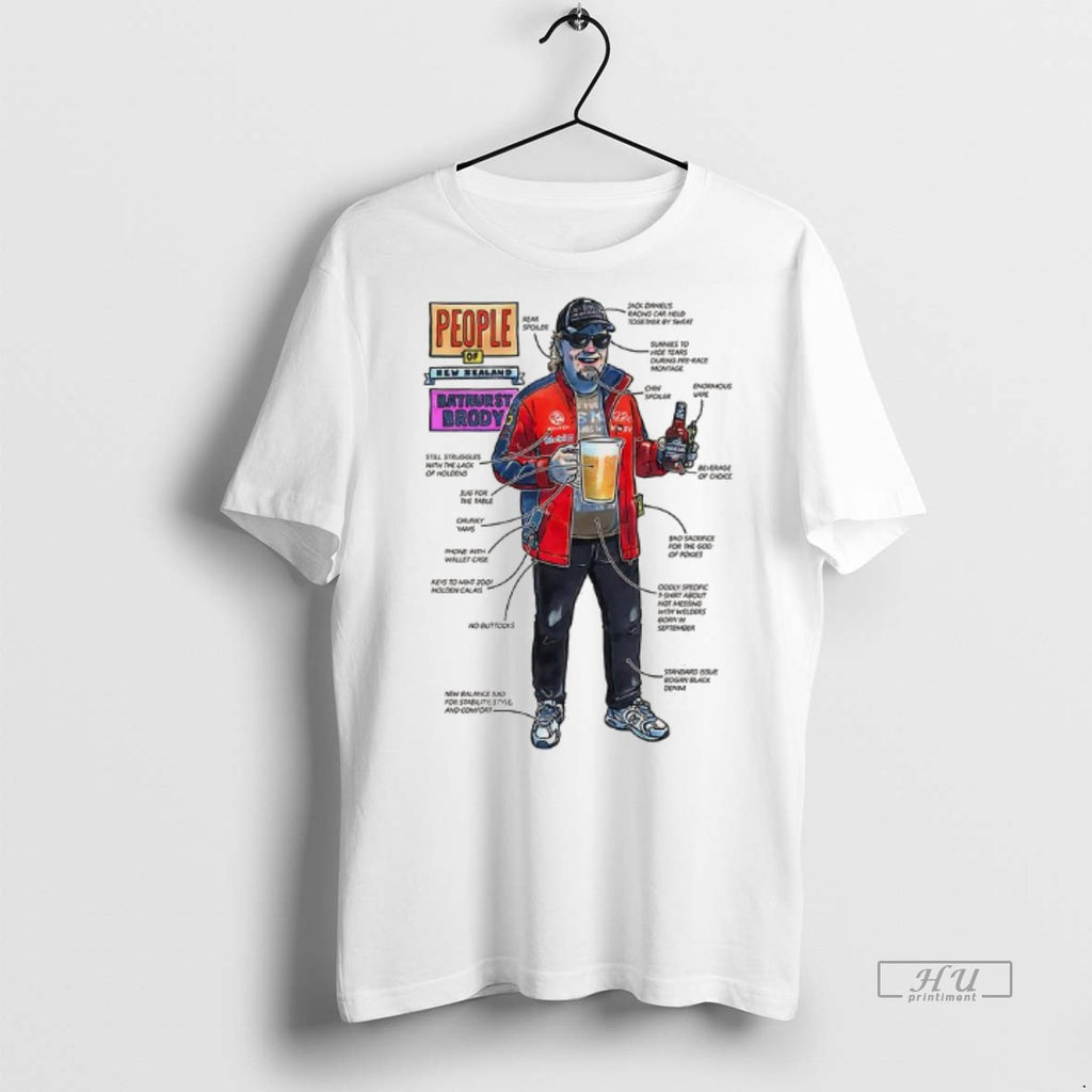 Viral People Of New Zealand Bathurst Brody Tee Shirt Sweater