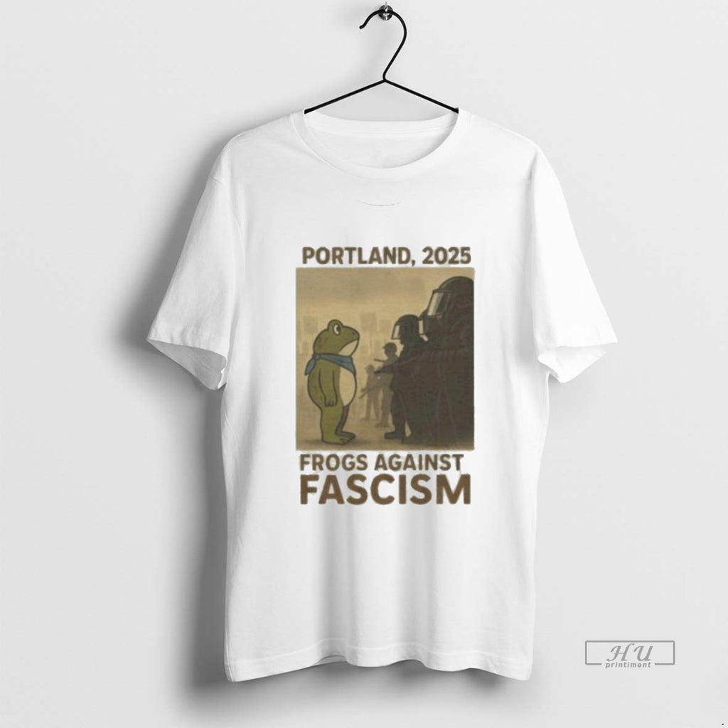 Viral Portland Frog 2025 Protest Against Ice Tee Shirt Sweater