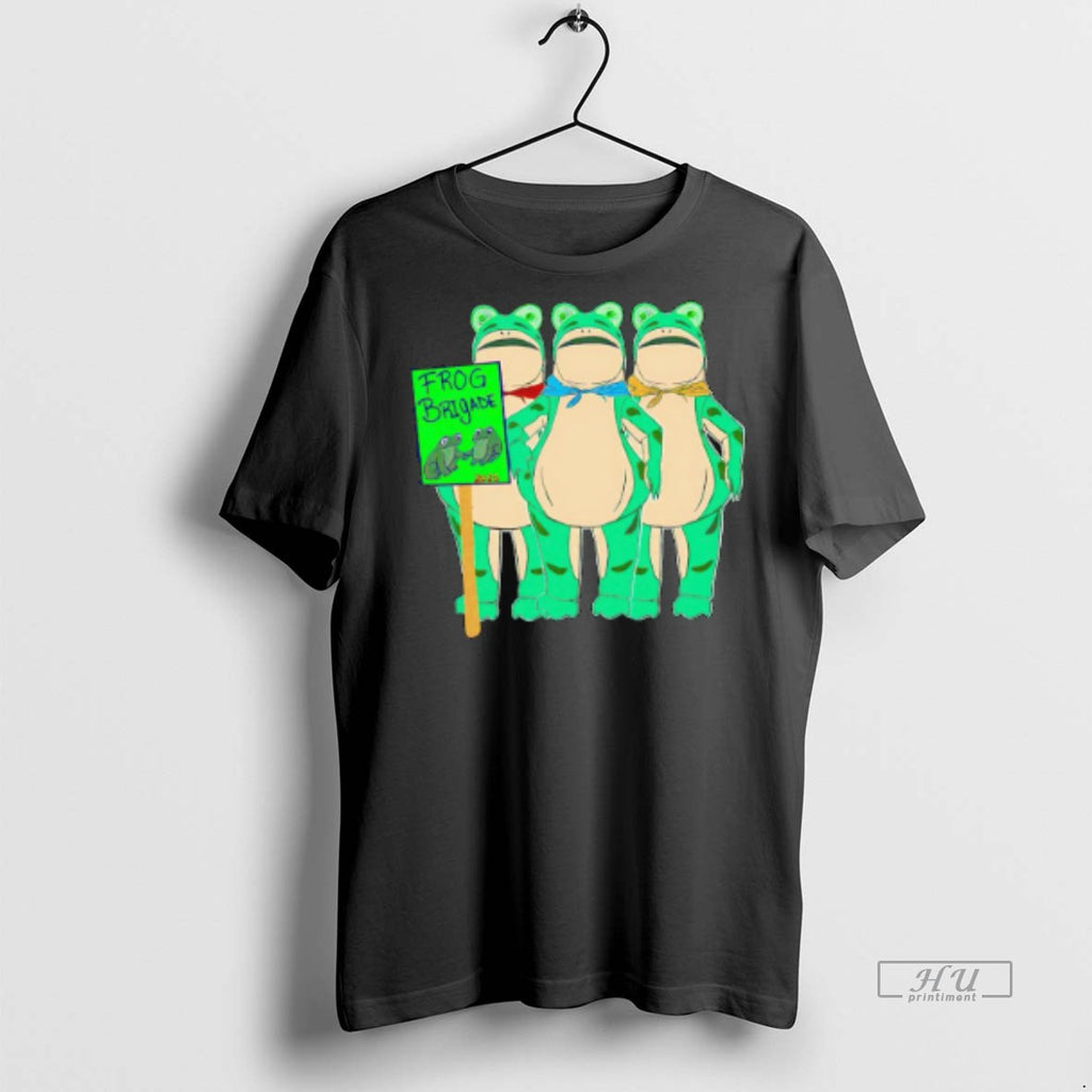 Viral Portland Frog Brigade 2025 Tee Shirt Sweater