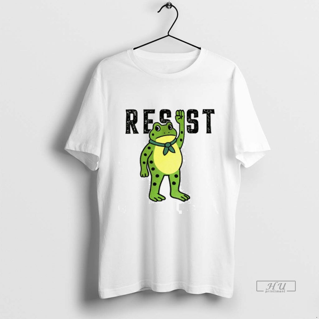 Viral Portland Frog Free Portland Resist Frog Tee Shirt Sweater