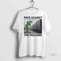 Viral Portland Frog Protest Rage Against The Machine Inspired Political Activist Anti Fascism Graphic Tee