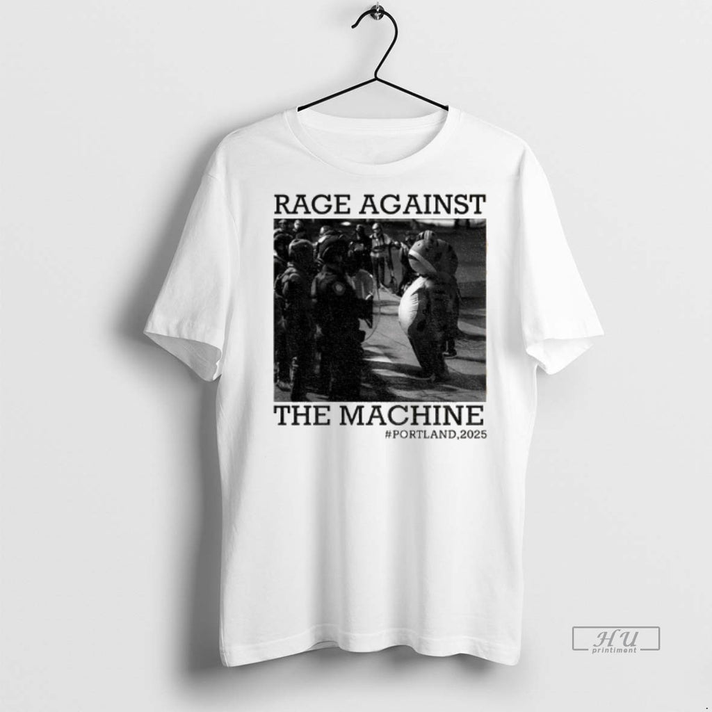 Viral Portland Frog Protest Rage Against The Machine Poland 2025 Tee Shirt Sweater
