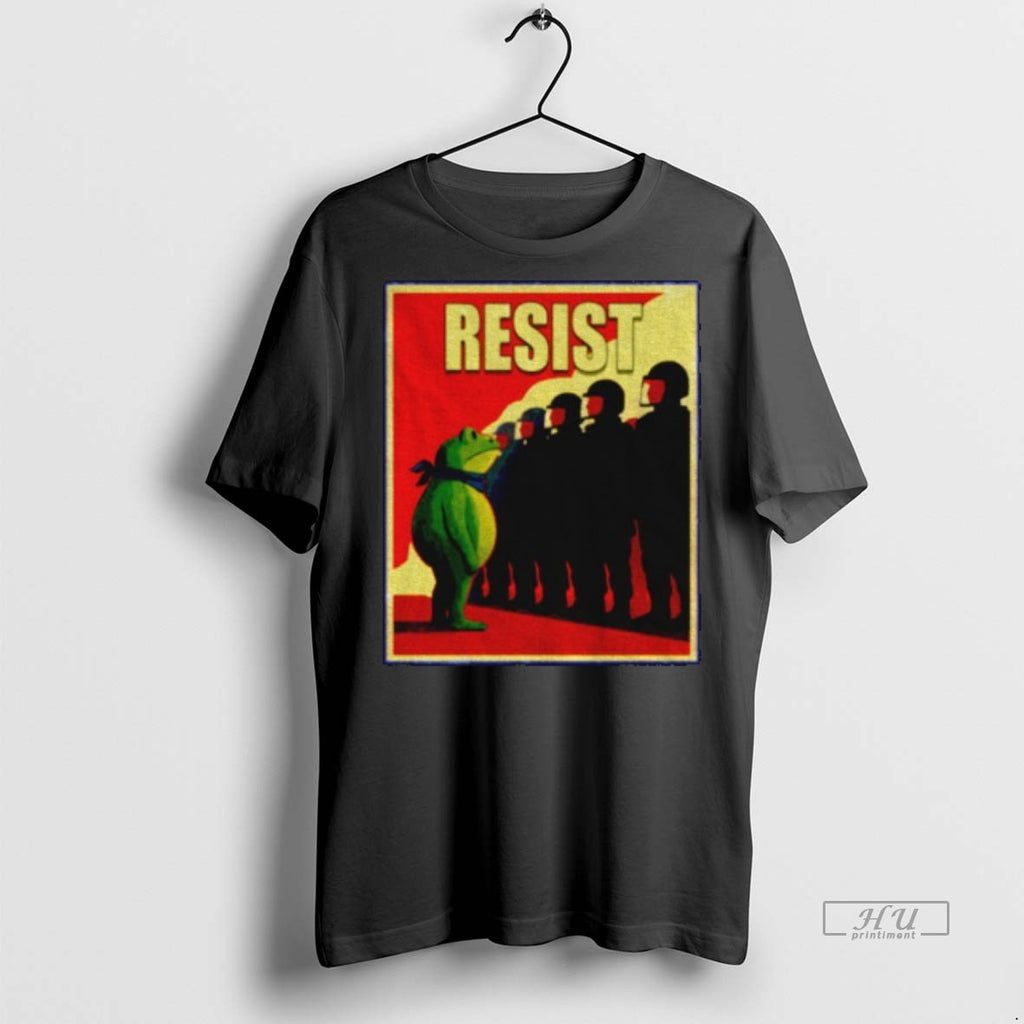 Viral Portland Frog Resist Frog Retro 2025 Red Style Tee Shirt Sweater