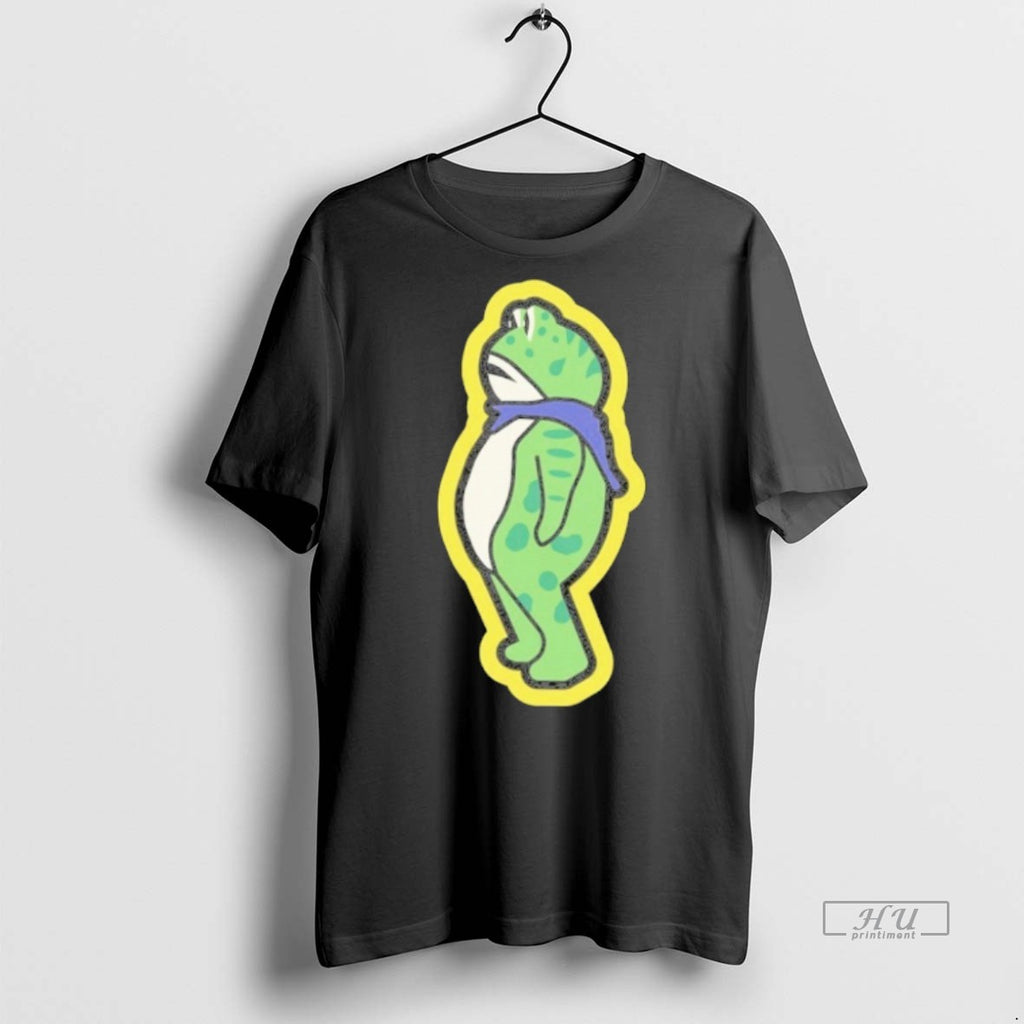 Viral Protest Frog Sticker Tee Shirt Sweater
