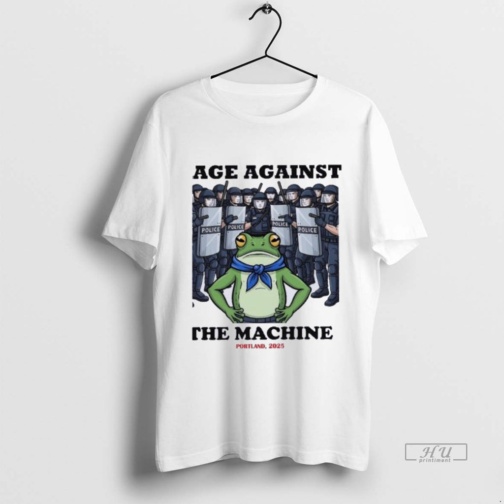 Viral Rage Against The Machine Frog Portland 2025 Tee Shirt Sweater