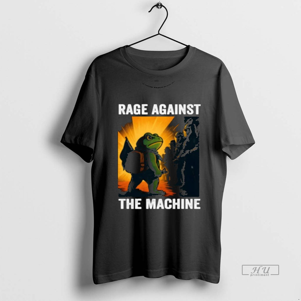 Viral Rage Against The Machine Frogs Together Strong Tee Shirt Sweater