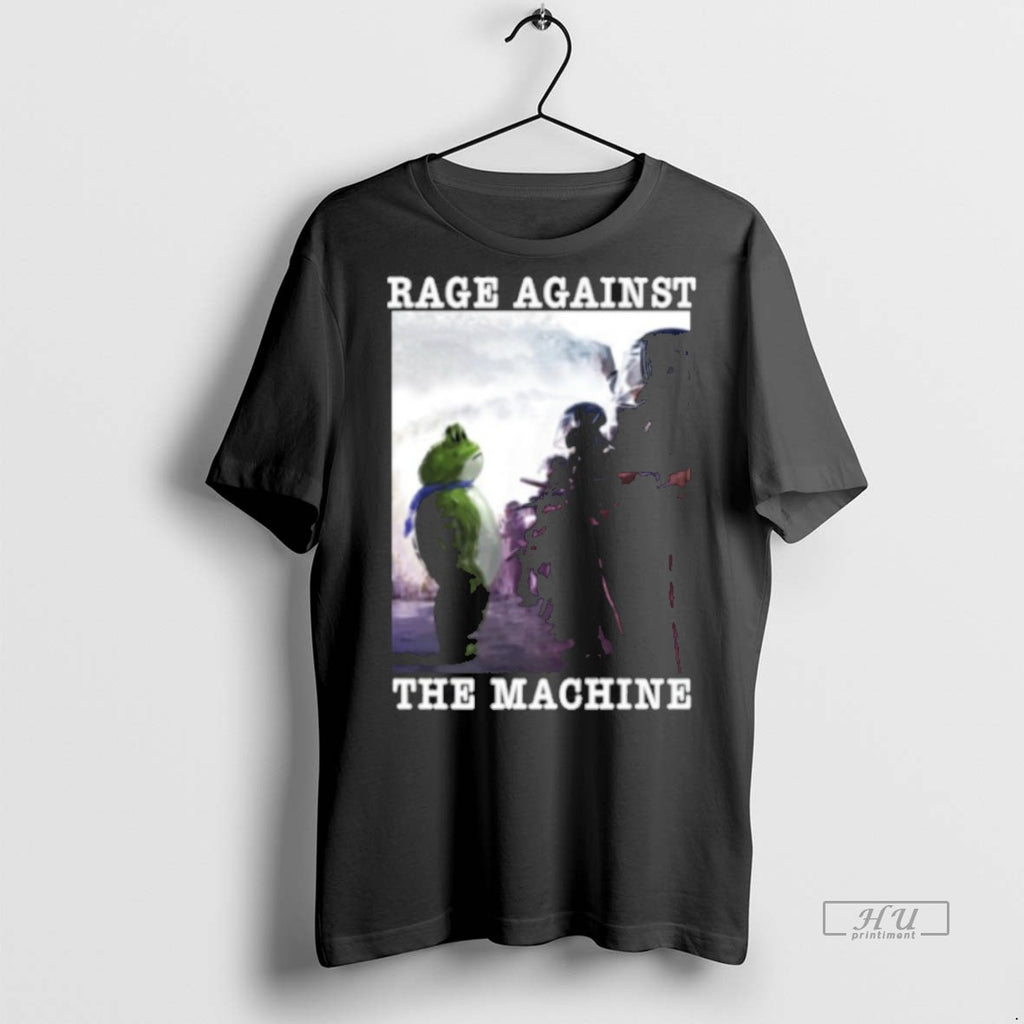 Viral Rage Against The Machine Portland Frog Protest Anti Ice Tee Shirt Sweater