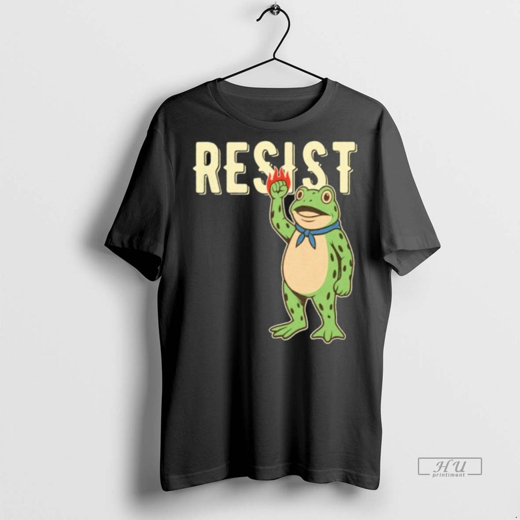 Viral Resist Ice Portland Frog Tee Shirt Sweater