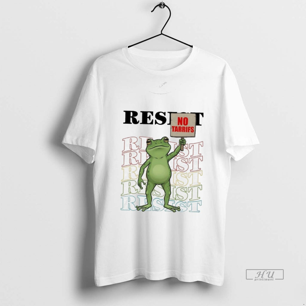Viral Resist Portland Frog No Tarrifs Tee Shirt Sweater
